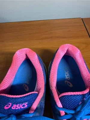 Asics‎ Gel Ziruss Women’s Running Shoes Blue Pink Comfort Athletic Size 9 T7J6N thumbnail 7