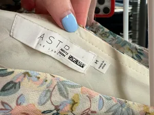 Astr Floral Ruffle Maxi Dress in Pink and Cream thumbnail 2