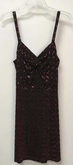 NWOT B Envied Zigzag Sequin Stretch Bodycon Dress thumbnail 1