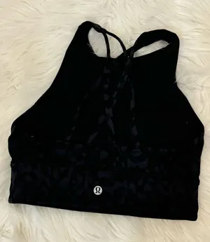 Lululemon Energy Bra High Neck Long Line *Medium Support B-D 4 thumbnail 1