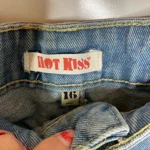 Hot Kiss High Rise Shortie Jean Shorts Size‎ 16 thumbnail 5