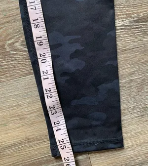 Fabletics Motion365+ Black & Gray Camo Leggings S thumbnail 5