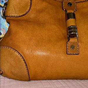 Michael Kors Tan Leather Handbag thumbnail 2