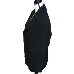 Calvin Klein Black Wool Blend Peacoat for Size Woman’s 8 thumbnail 3