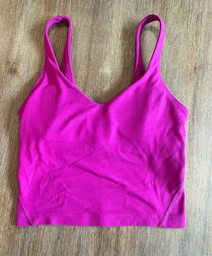 Lululemon Pink  Align Tank thumbnail 1