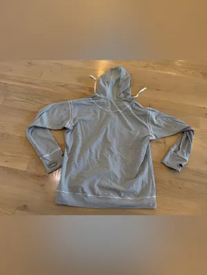 Albion lightweight zip up hoodie sweet stripes size large thumbnail 8