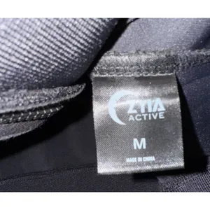 NWT‎ Zyia Active Mesh Primo Activity Jacket Women Med Black Zip Pockets Stretch thumbnail 5