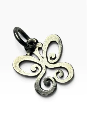 James Avery Sterling Silver Retired Spring Butterfly Charm COA thumbnail 4