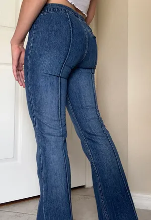 Bootcut Flare Denim Jeans thumbnail 1