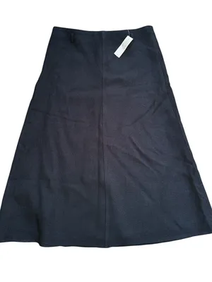 NWT J. Crew A-Line Bouclé Skirt Black Size 6 thumbnail 3