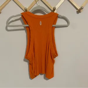 Free People Movement Bright Orange Workout Tank size Small thumbnail 4