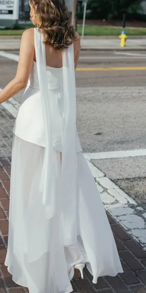 Matters Store Monaco White Dress Size M Size M thumbnail 6