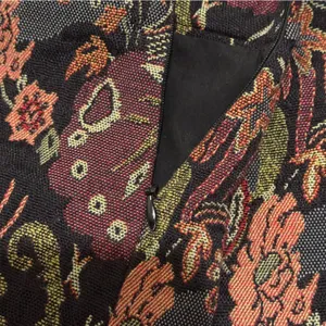 Mango Multicolor Tapestry Mini Skirt thumbnail 4