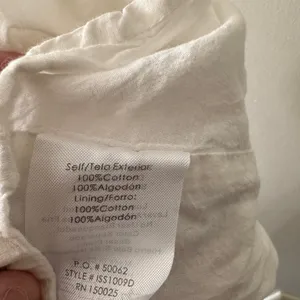 Jacquie the Label Cottagecore‎ Tiered Babydoll Dress Puff Sleeve Cream Leave thumbnail 8