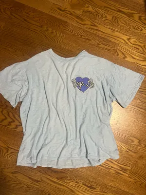 Boys Lie Sky Blue Unbreakable Boyfriend T-Shirt thumbnail 2