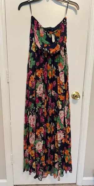 Papaya Maxi Floral Dress Size L thumbnail 1