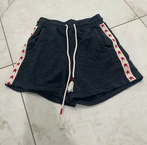Sundry Navy Blue Star Side Stripe Sweat Shorts Size XS thumbnail 1