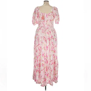 Arula Willow Pink Roses Maxi Dress NWT 1X thumbnail 6