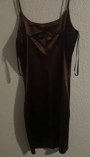 Popular 21 Brown dress thumbnail 2