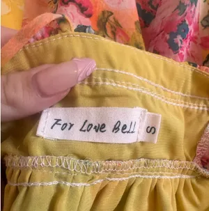 For Love Bell Yellow Floral Dress thumbnail 4