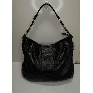 Tory Burch brown crinkled bag thumbnail 4
