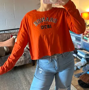 Syracuse Orange Cropped Nike Long Sleeve thumbnail 1
