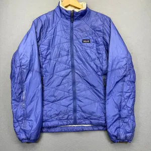 Patagonia Womens Nano Puff Jacket Large Blue Primaloft Insulated Puffer 84215 thumbnail 1