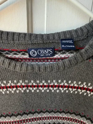 Chaps Men’s Chunky Sweater thumbnail 2