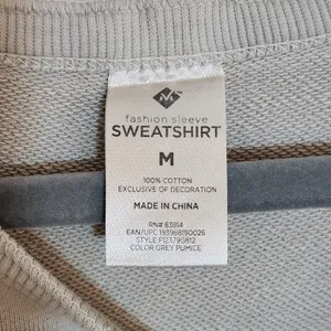 Teacher Graphic Sweatshirt Taupe “Can’t Talk Right Now Doing Teacher Stuff” Sz M thumbnail 6
