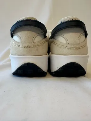 Nike Women's Cream and Black Retro Runner thumbnail 6