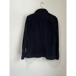 L.L.Bean‎ Comfort Corduroy Relaxed Shirt Black Button Down Sz S thumbnail 2