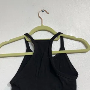 Free People Movement Black Gone Adrift Seamless Yoga Crop Top Sz S thumbnail 6