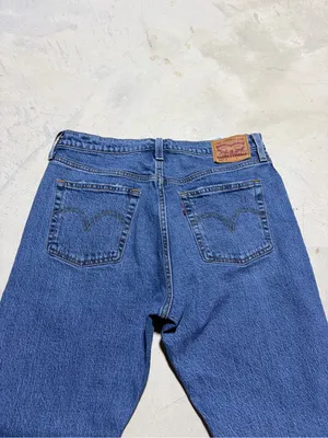 Levi's 501 Classic Blue Denim Jeans W29 L M28 thumbnail 6