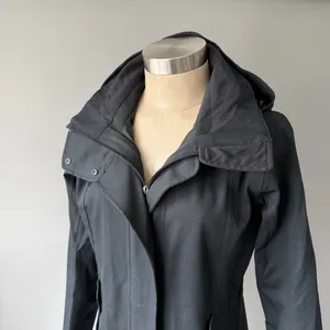 Patagonia Black Hooded Jacket Women’s Small Full Zip Coat thumbnail 2