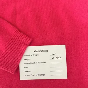 GARNET HILL Cashmere Sweater Scoop Neck Solid Pink Bright Pullover X-Small thumbnail 12