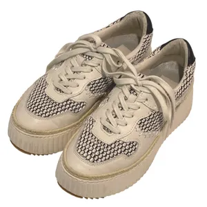 Dolce Vita Women's Platform Sneakers Espadrille Trimmed‎ Lace-Up Shoes Size 8 thumbnail 2