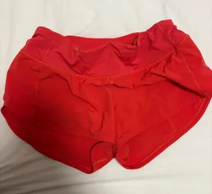 Red Lululemon Shorts 2.5" Speed Up thumbnail 1