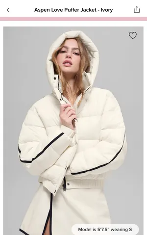 Alo Yoga Puffer Jacket Aspen Love thumbnail 2