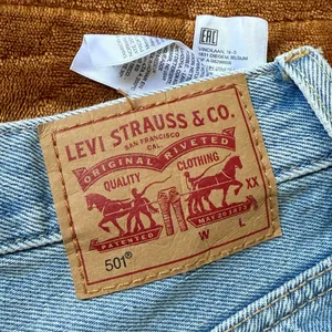 Levi's Women's Light Wash Micro Vibes 501 Original Shorts Size 25 thumbnail 8