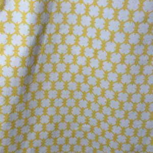 J. Crew Yellow White City‎ Fit Stretch Cropped Pant Womens size 6 thumbnail 4