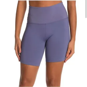 Beyond Yoga Ready or Not Dusty Violet High Waist Biker Shorts- Size Small thumbnail 2