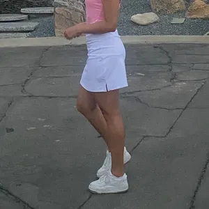 white workout skirt Size M thumbnail 5