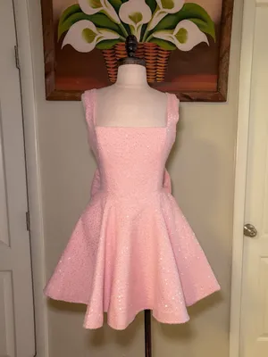 Babyboo Dorothy Mini Dress – Blush thumbnail 2