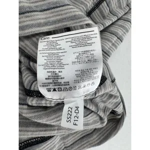 Smartwool Merino Wool 1/4 Zip Base Layer Top XS Gray Stripe Mock Neck Outdoor thumbnail 11