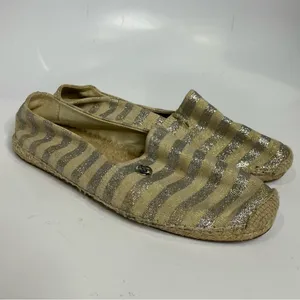 Michael Michael Kors Kendrick‎ slip on espadrille shoes size 7.5 thumbnail 2