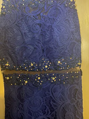 Aspeed Royal Blue Prom Dress thumbnail 3