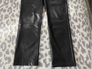 Abercrombie Leather Pants thumbnail 2