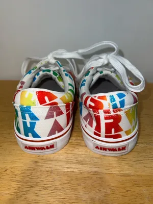 Airwalk Multicolor Graphic Lace-Up Sneakers thumbnail 3