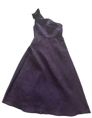 Toleen One Shoulder Bow Detail Party Dress size L thumbnail 1
