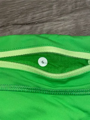 Lululemon Groovy Run Short in Green thumbnail 5